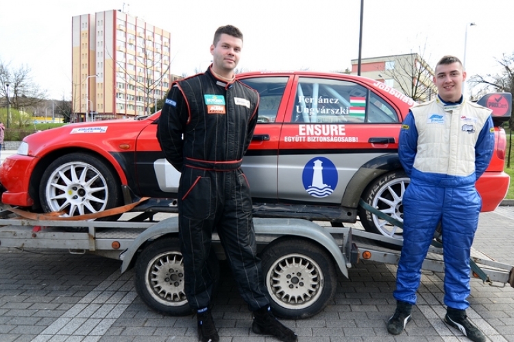 Rögtön a mélyvízbe kerültünk! - Ferjáncz András - Ungvárszki Milán, Ózd Rallysprint.