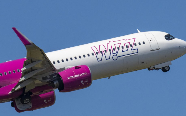 A Wizz Air 62,8 millió utast szállított 2024-ben