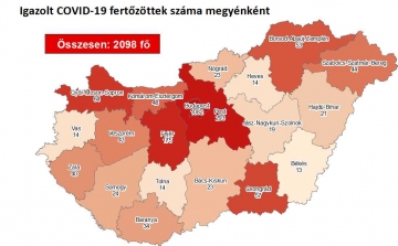 Kétezer fölé nőtt a beazonosított koronavírus-fertőzöttek száma, elhunyt 14 beteg